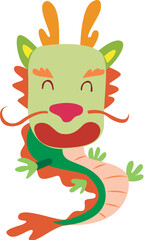 Fototapeta premium chinese zodiac dragon