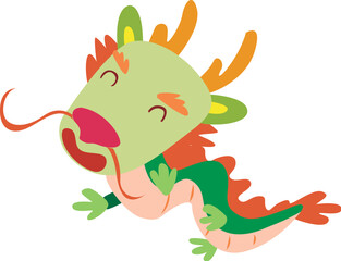 Fototapeta premium chinese zodiac dragon