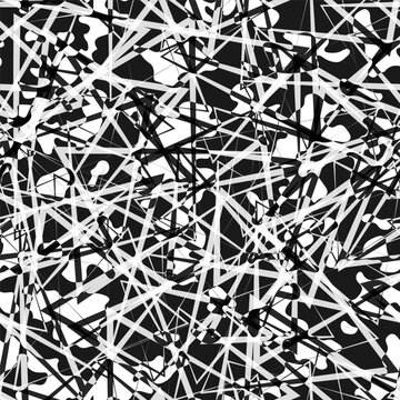 Pattern texture messy with random chaos straight for irregular stripe geometric