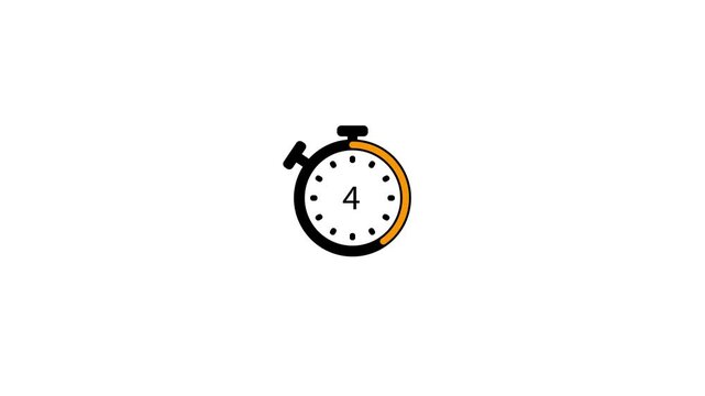 10 days to go animation,10 Days Left, Countdown Timer.