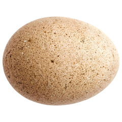 Fototapeta premium Speckled Brown Farm Fresh Egg Isolated on Transparent Background