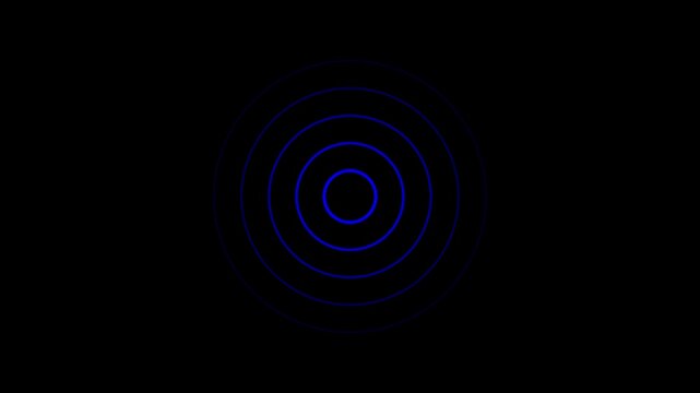 Colorful geometric background, Radio waves diffusion and digital blue circle animation.Colorful geometric background, Radio waves diffusion and digital blue circle animation.4k video