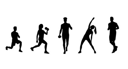Silhouette series of people playing baseball isolated on transparent background, Vector © Rabbe