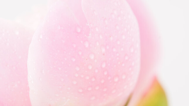 シャクヤクのピンク色の花をマクロ撮影13