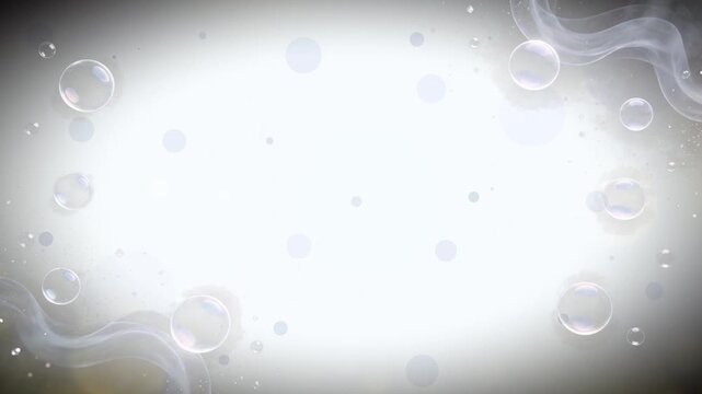 White Minimal Bokeh Loop