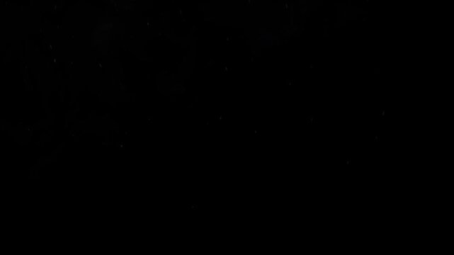 Abstract Burning fire Fire Cloud Background burns, of fire flames on black background, warm spark of fire, energy flammable concept in 4K Fiery Particles Abstract
