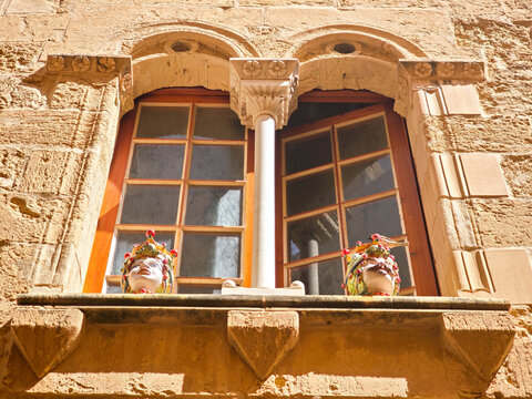 View at the historic town of Mdina on Malta