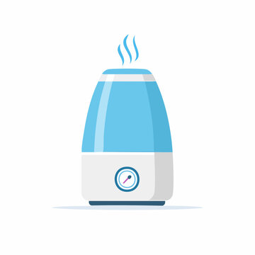 Humidifier with steam