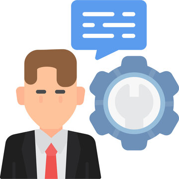 Managed Services Icon Vector Element