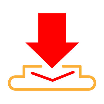 File Sharing Vector Flat Icon Design