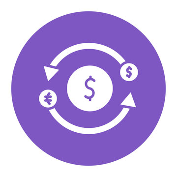 Foreign Currency Exchange Icon