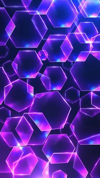 Dark Textured Geometric Blue Hexa Shapes for Industrial Technology Presentations and Visuals 3D hexagonal grid honeycomb backdrop, technology, presentation, network, connectivity abstract science