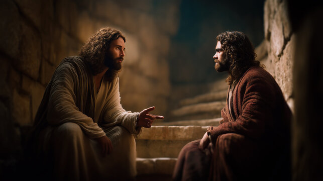 Jesus Christ Talking with Caiaphas, Biblical Concept
