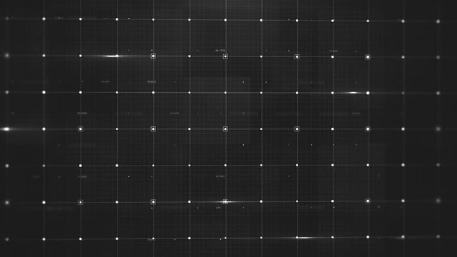 Black And White Minimal Digital Tech Grid
Animation of a technology background with black and white minimal digital data patterns on a graphic grid