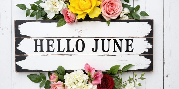 hello june sign