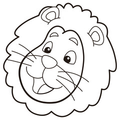Cartoon lion © JoyImage