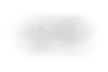 Fototapeta premium Light gray textured brush stroke on white background, abstract soft ink smudge banner