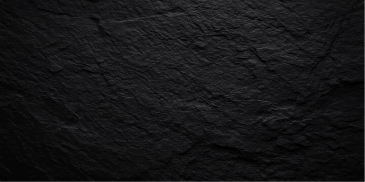 Black leather texture and dark material pattern surface create a macro textured skin design for a grey fabric backdrop or rough paper wallpaper background