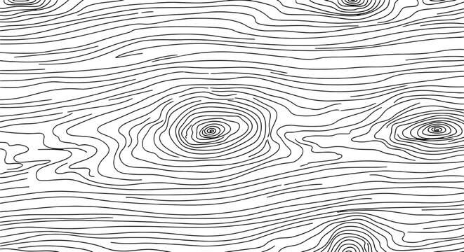 Closeup of textured wood grain pattern on surface