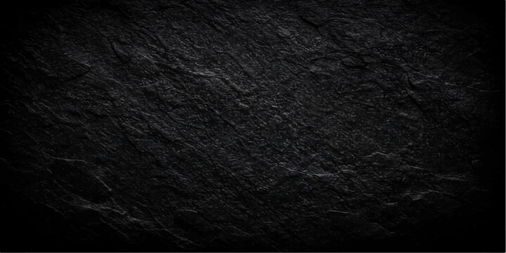 Abstract black and white textured background featuring a dark grunge leather pattern on a rough macro surface backdrop