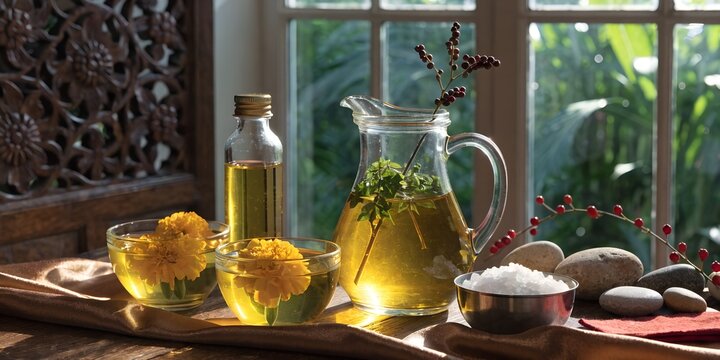 olive oil and vinegar