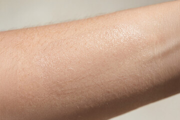 Fototapeta premium AI generated beauty skincare texture and cosmetic science