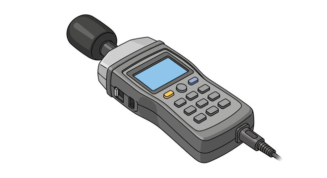 Digital Sound Level Meter Device.