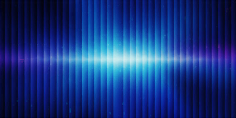 Fototapeta premium Abstract blue background with bright light gradient lines and a digital wave pattern design for a technology wallpaper vector illustration backdrop
