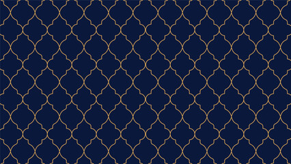 Fototapeta premium Arabic pattern background luxury geometric