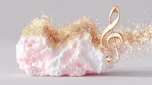 Soft music background with ambient sound and calm rhythm.