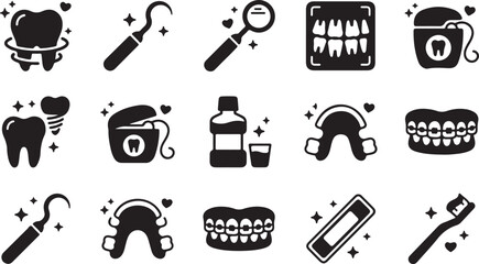 Black and white of various animals and with starburst accents animal black white starburst accents © DS STORE