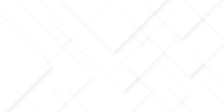 Layers of textured white transparent material in triangle and squares. vector minimal space technology layout tech digital science web template banner texture design.