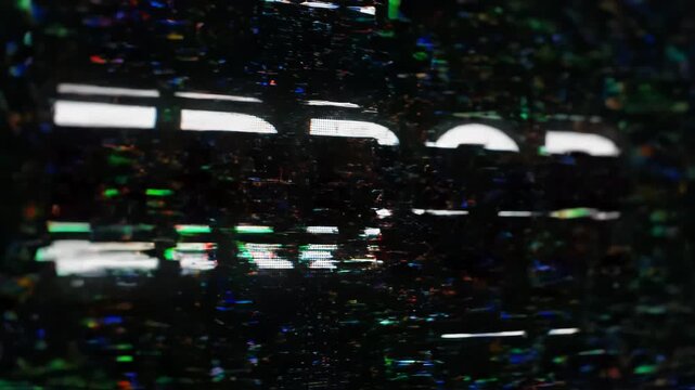Digital error text on screen highlighting artificial intelligence and digital evolution