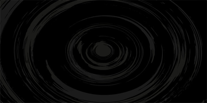 A swirling blue fractal vortex of light creates a digital motion pattern like a deep space tunnel ripple against the black background of a camera lens