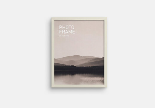 Photo Frame Mockup Design Template