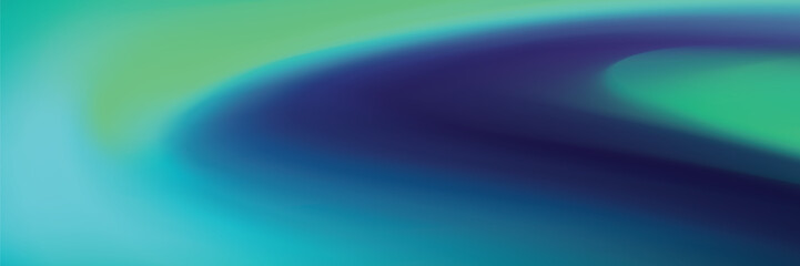 Obraz premium Northern lights, polar lights, luminescence. Vector blurred background.