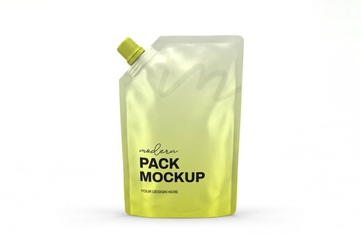 Spout Pouch Mockup