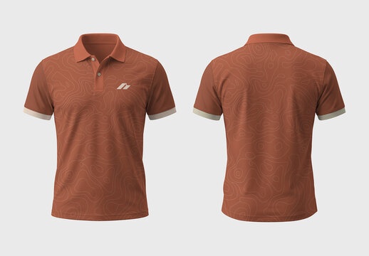 Polo T-Shirt Design Template