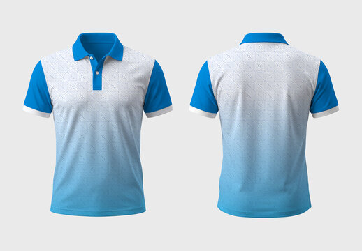 Polo T-Shirt Template