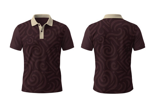 Casual Polo Shirt Template Design
