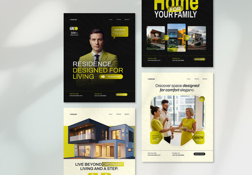 Real Estate Instagram Ads Template