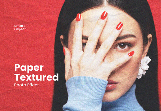Paper Texture Photo Effect