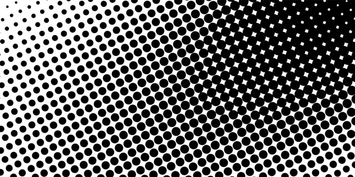 Vector panorama drafting paper. Graphic regular dots grid background. Panorama paper sheet for web design.