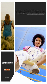 Vertical Modular Split Screen 06