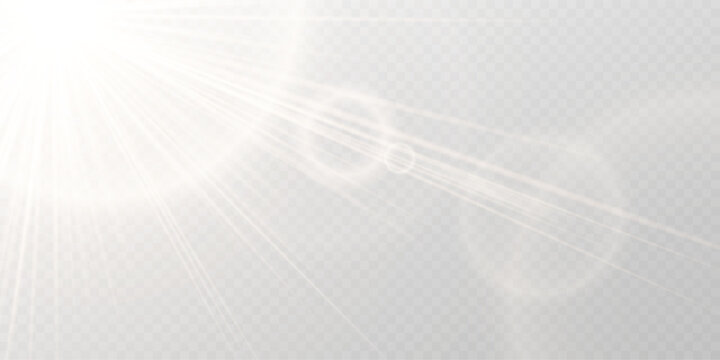 Golden Spotlight PNG, Stadium Light Effect Overlay Transparent