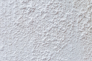 Fototapeta premium Damaged white paint on cement wall background, paint damage from rain water, white cement wall