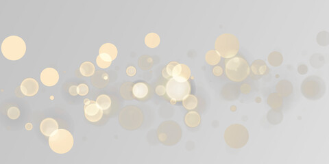 Fototapeta premium Christmas glowing bokeh confetti and sparkle overlay texture for your design. Stock royalty free vector illustration. PNG
