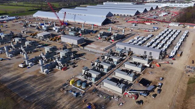 Meta Prometheus data center expansion in New Albany, Ohio, hyperscale development