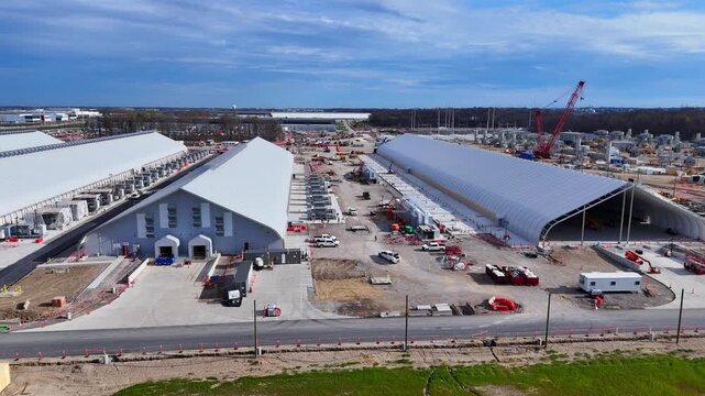 Meta Prometheus data center campus expanding with multiple new facilities, Albany, Ohio, USA