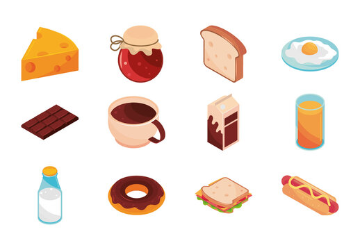Food Illustration Set